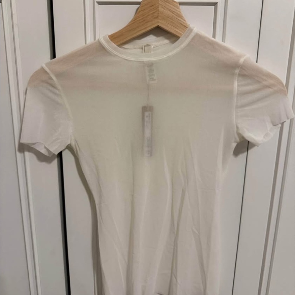 SKIMS Marble Mesh T-Shirt